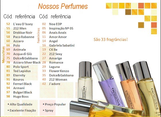 Nossos Perfumes